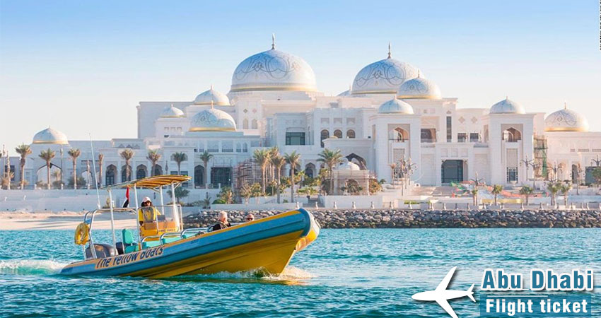 ve may bay di abu dhabi