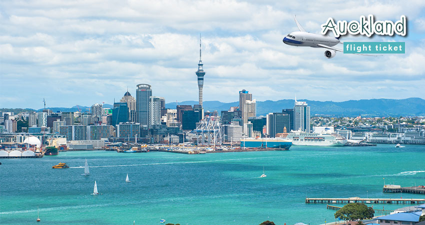 vé máy bay đi auckland