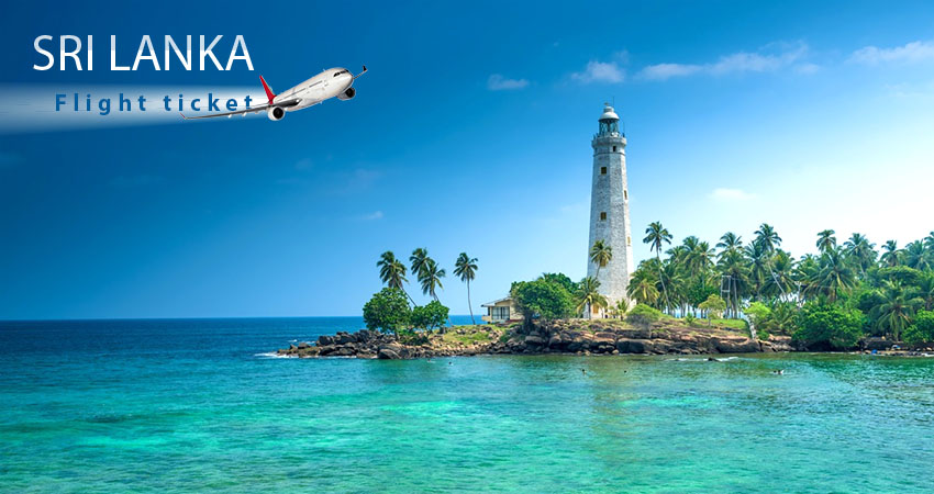 ve may bay di sri lanka