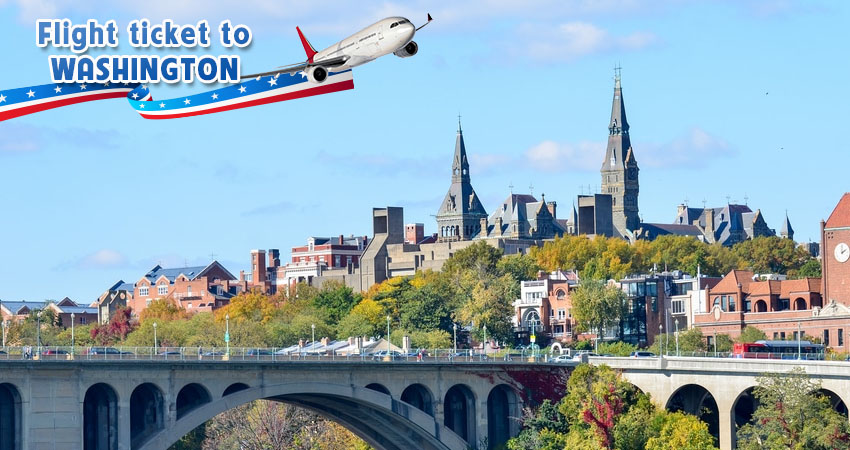 Vé máy bay đi Washington